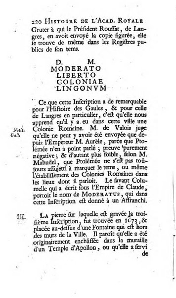 Histoire de l'Academie royale des inscriptions et belles lettres depuis son establissement jusqu'à present avec les Mémoires de littérature tirez des registres de cette Académie..