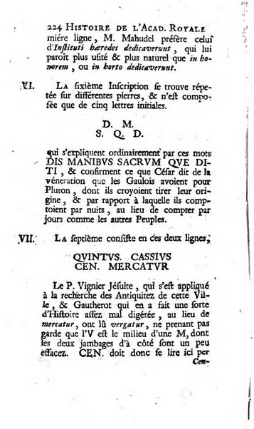 Histoire de l'Academie royale des inscriptions et belles lettres depuis son establissement jusqu'à present avec les Mémoires de littérature tirez des registres de cette Académie..