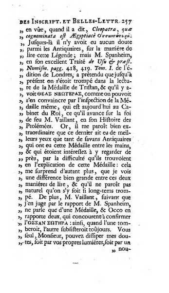 Histoire de l'Academie royale des inscriptions et belles lettres depuis son establissement jusqu'à present avec les Mémoires de littérature tirez des registres de cette Académie..