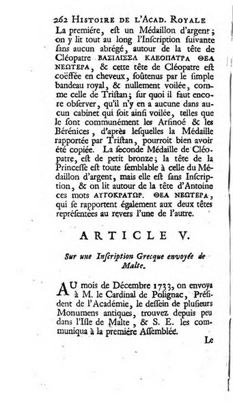 Histoire de l'Academie royale des inscriptions et belles lettres depuis son establissement jusqu'à present avec les Mémoires de littérature tirez des registres de cette Académie..