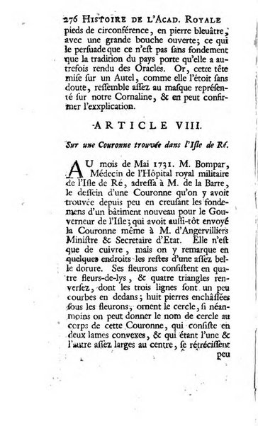 Histoire de l'Academie royale des inscriptions et belles lettres depuis son establissement jusqu'à present avec les Mémoires de littérature tirez des registres de cette Académie..