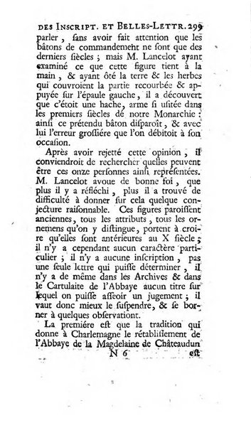 Histoire de l'Academie royale des inscriptions et belles lettres depuis son establissement jusqu'à present avec les Mémoires de littérature tirez des registres de cette Académie..