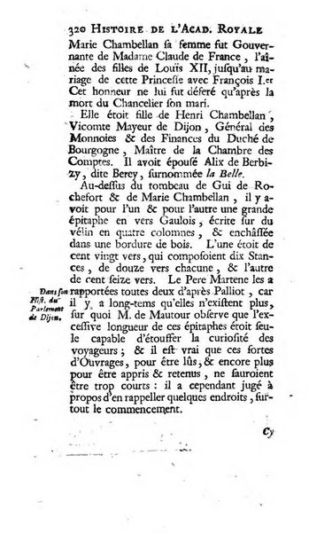 Histoire de l'Academie royale des inscriptions et belles lettres depuis son establissement jusqu'à present avec les Mémoires de littérature tirez des registres de cette Académie..