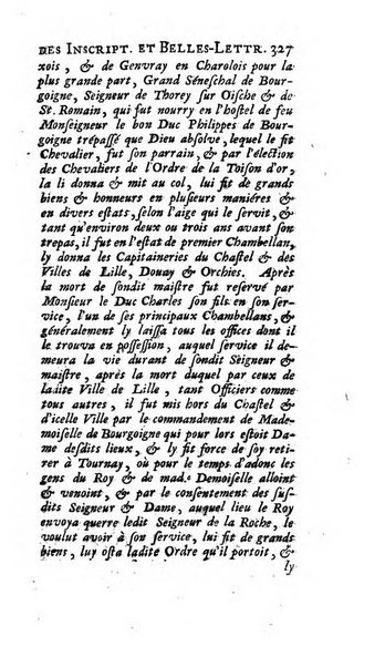 Histoire de l'Academie royale des inscriptions et belles lettres depuis son establissement jusqu'à present avec les Mémoires de littérature tirez des registres de cette Académie..