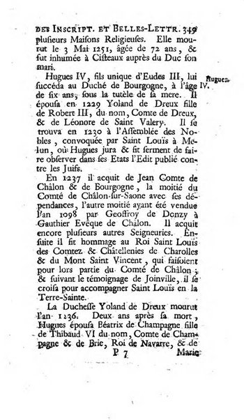 Histoire de l'Academie royale des inscriptions et belles lettres depuis son establissement jusqu'à present avec les Mémoires de littérature tirez des registres de cette Académie..