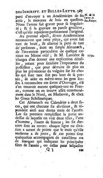 Histoire de l'Academie royale des inscriptions et belles lettres depuis son establissement jusqu'à present avec les Mémoires de littérature tirez des registres de cette Académie..