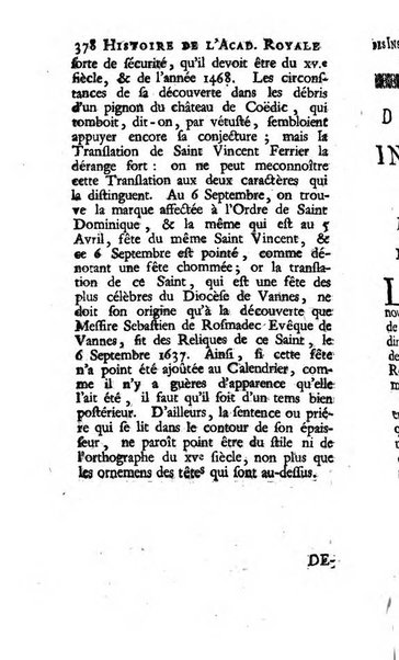 Histoire de l'Academie royale des inscriptions et belles lettres depuis son establissement jusqu'à present avec les Mémoires de littérature tirez des registres de cette Académie..