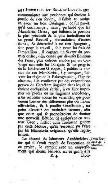 Histoire de l'Academie royale des inscriptions et belles lettres depuis son establissement jusqu'à present avec les Mémoires de littérature tirez des registres de cette Académie..