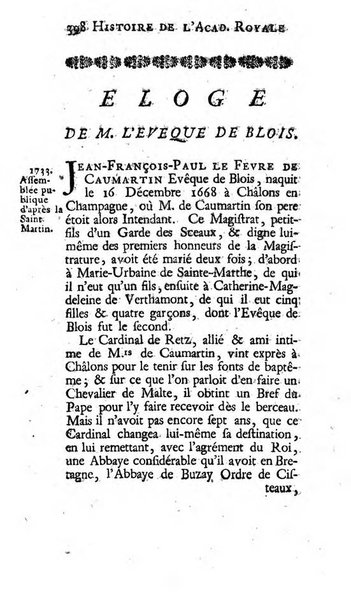 Histoire de l'Academie royale des inscriptions et belles lettres depuis son establissement jusqu'à present avec les Mémoires de littérature tirez des registres de cette Académie..