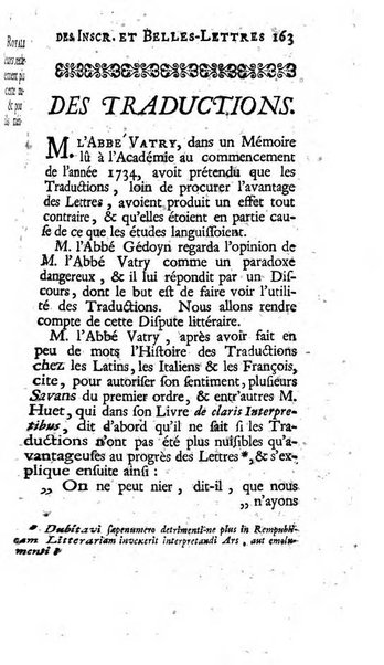 Histoire de l'Academie royale des inscriptions et belles lettres depuis son establissement jusqu'à present avec les Mémoires de littérature tirez des registres de cette Académie..