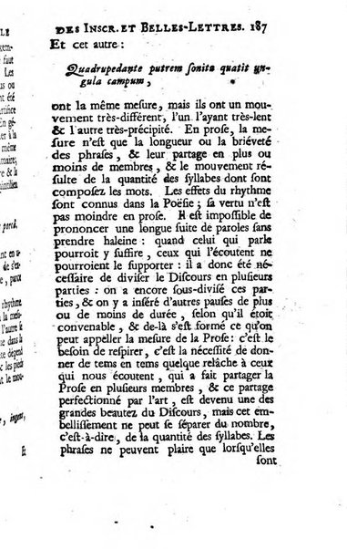 Histoire de l'Academie royale des inscriptions et belles lettres depuis son establissement jusqu'à present avec les Mémoires de littérature tirez des registres de cette Académie..