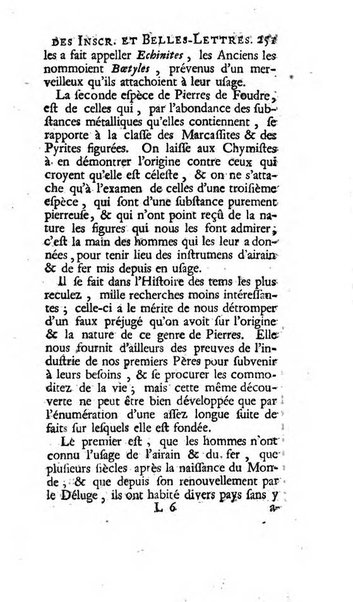 Histoire de l'Academie royale des inscriptions et belles lettres depuis son establissement jusqu'à present avec les Mémoires de littérature tirez des registres de cette Académie..