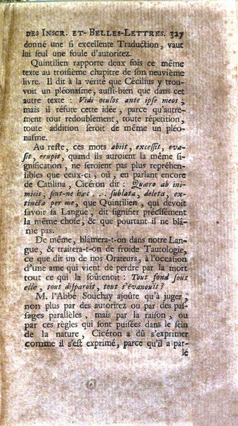 Histoire de l'Academie royale des inscriptions et belles lettres depuis son establissement jusqu'à present avec les Mémoires de littérature tirez des registres de cette Académie..