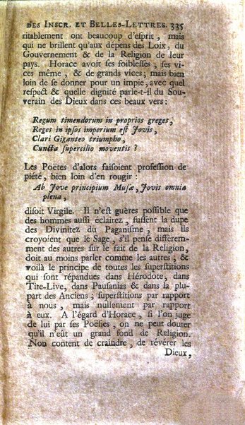 Histoire de l'Academie royale des inscriptions et belles lettres depuis son establissement jusqu'à present avec les Mémoires de littérature tirez des registres de cette Académie..