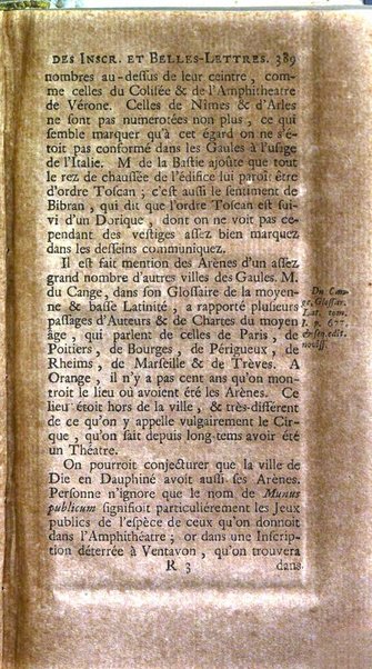 Histoire de l'Academie royale des inscriptions et belles lettres depuis son establissement jusqu'à present avec les Mémoires de littérature tirez des registres de cette Académie..