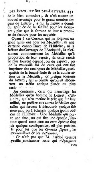 Histoire de l'Academie royale des inscriptions et belles lettres depuis son establissement jusqu'à present avec les Mémoires de littérature tirez des registres de cette Académie..