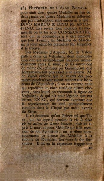 Histoire de l'Academie royale des inscriptions et belles lettres depuis son establissement jusqu'à present avec les Mémoires de littérature tirez des registres de cette Académie..