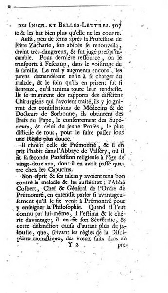 Histoire de l'Academie royale des inscriptions et belles lettres depuis son establissement jusqu'à present avec les Mémoires de littérature tirez des registres de cette Académie..