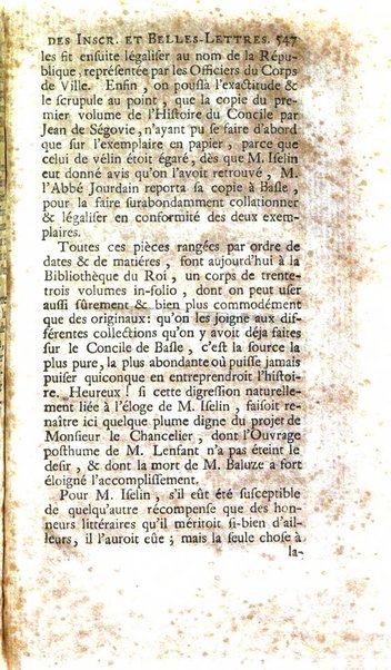 Histoire de l'Academie royale des inscriptions et belles lettres depuis son establissement jusqu'à present avec les Mémoires de littérature tirez des registres de cette Académie..