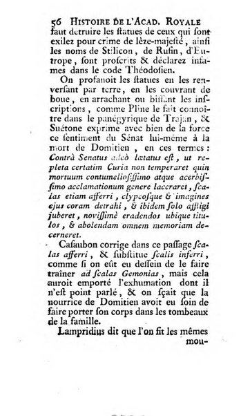 Histoire de l'Academie royale des inscriptions et belles lettres depuis son establissement jusqu'à present avec les Mémoires de littérature tirez des registres de cette Académie..