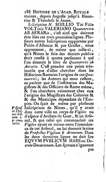 Histoire de l'Academie royale des inscriptions et belles lettres depuis son establissement jusqu'à present avec les Mémoires de littérature tirez des registres de cette Académie..