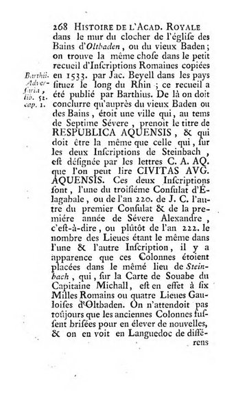 Histoire de l'Academie royale des inscriptions et belles lettres depuis son establissement jusqu'à present avec les Mémoires de littérature tirez des registres de cette Académie..