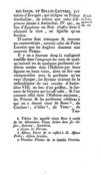 Histoire de l'Academie royale des inscriptions et belles lettres depuis son establissement jusqu'à present avec les Mémoires de littérature tirez des registres de cette Académie..