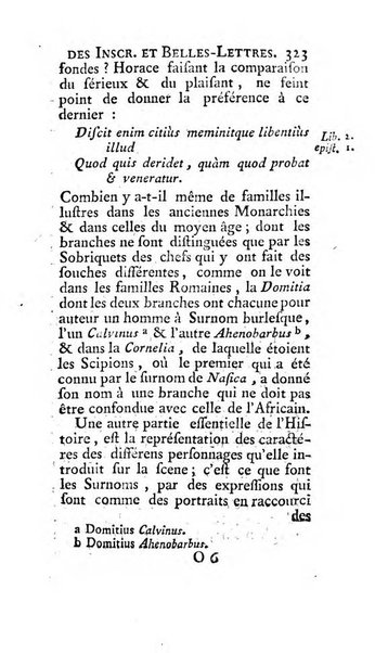 Histoire de l'Academie royale des inscriptions et belles lettres depuis son establissement jusqu'à present avec les Mémoires de littérature tirez des registres de cette Académie..