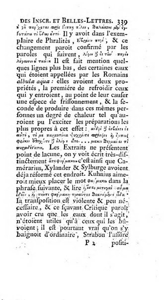 Histoire de l'Academie royale des inscriptions et belles lettres depuis son establissement jusqu'à present avec les Mémoires de littérature tirez des registres de cette Académie..