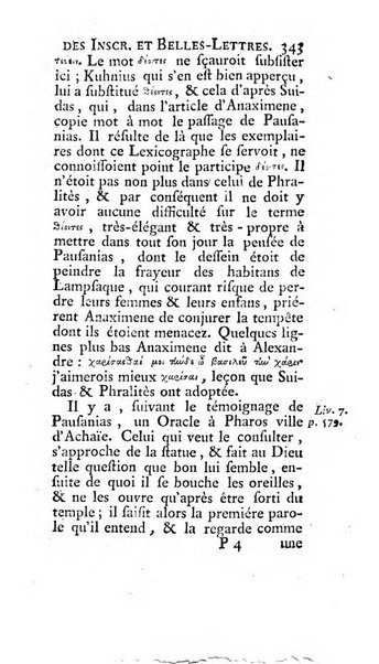 Histoire de l'Academie royale des inscriptions et belles lettres depuis son establissement jusqu'à present avec les Mémoires de littérature tirez des registres de cette Académie..