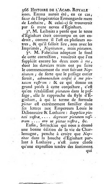 Histoire de l'Academie royale des inscriptions et belles lettres depuis son establissement jusqu'à present avec les Mémoires de littérature tirez des registres de cette Académie..