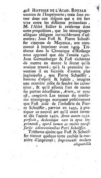 Histoire de l'Academie royale des inscriptions et belles lettres depuis son establissement jusqu'à present avec les Mémoires de littérature tirez des registres de cette Académie..