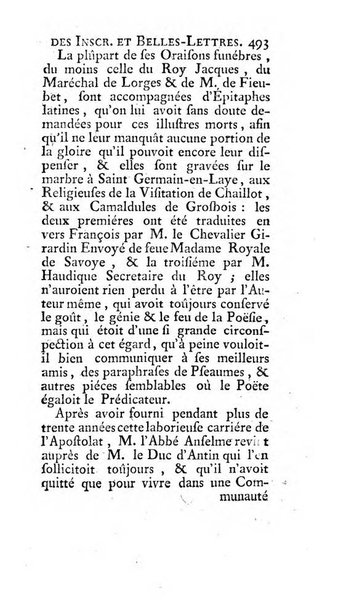 Histoire de l'Academie royale des inscriptions et belles lettres depuis son establissement jusqu'à present avec les Mémoires de littérature tirez des registres de cette Académie..