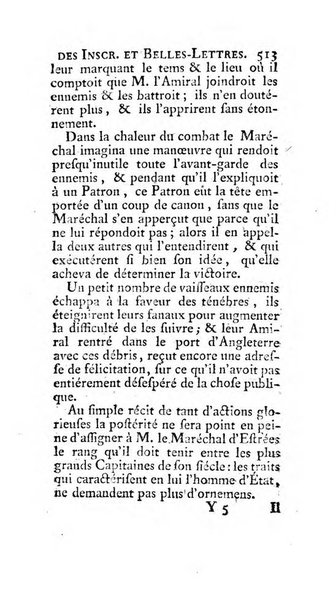 Histoire de l'Academie royale des inscriptions et belles lettres depuis son establissement jusqu'à present avec les Mémoires de littérature tirez des registres de cette Académie..