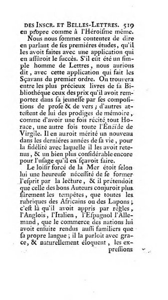 Histoire de l'Academie royale des inscriptions et belles lettres depuis son establissement jusqu'à present avec les Mémoires de littérature tirez des registres de cette Académie..