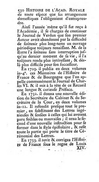 Histoire de l'Academie royale des inscriptions et belles lettres depuis son establissement jusqu'à present avec les Mémoires de littérature tirez des registres de cette Académie..