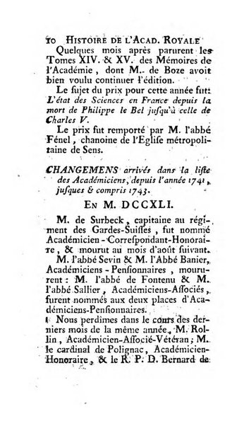 Histoire de l'Academie royale des inscriptions et belles lettres depuis son establissement jusqu'à present avec les Mémoires de littérature tirez des registres de cette Académie..