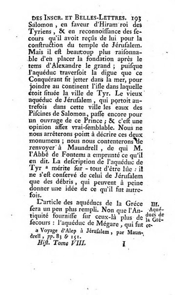 Histoire de l'Academie royale des inscriptions et belles lettres depuis son establissement jusqu'à present avec les Mémoires de littérature tirez des registres de cette Académie..