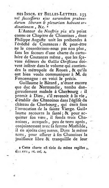 Histoire de l'Academie royale des inscriptions et belles lettres depuis son establissement jusqu'à present avec les Mémoires de littérature tirez des registres de cette Académie..