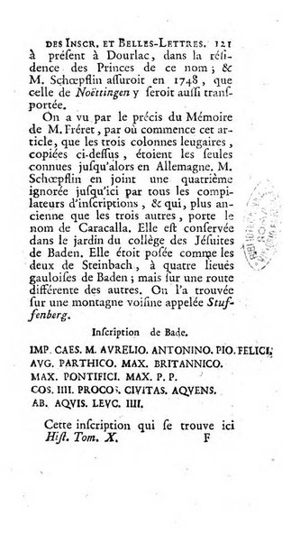 Histoire de l'Academie royale des inscriptions et belles lettres depuis son establissement jusqu'à present avec les Mémoires de littérature tirez des registres de cette Académie..