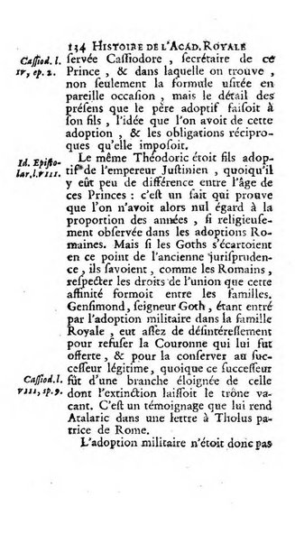 Histoire de l'Academie royale des inscriptions et belles lettres depuis son establissement jusqu'à present avec les Mémoires de littérature tirez des registres de cette Académie..