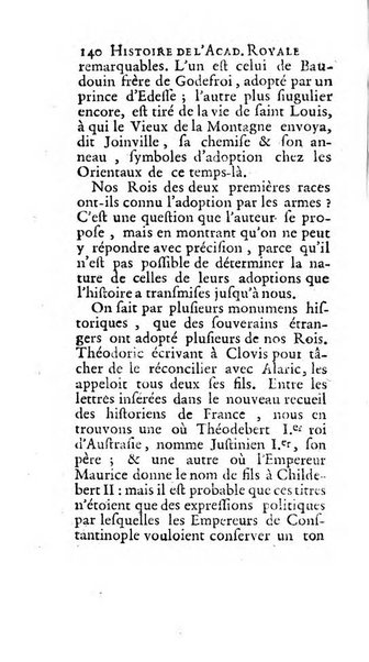 Histoire de l'Academie royale des inscriptions et belles lettres depuis son establissement jusqu'à present avec les Mémoires de littérature tirez des registres de cette Académie..