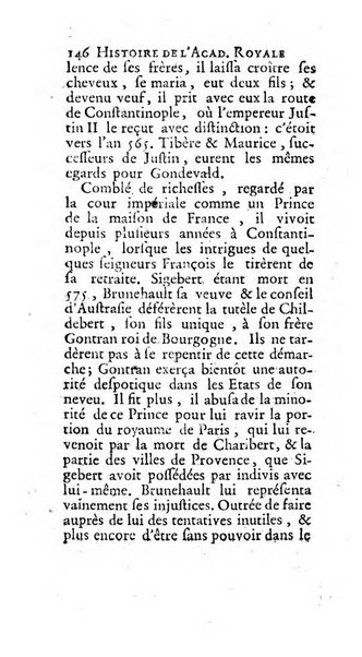 Histoire de l'Academie royale des inscriptions et belles lettres depuis son establissement jusqu'à present avec les Mémoires de littérature tirez des registres de cette Académie..