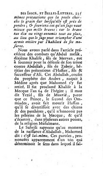 Histoire de l'Academie royale des inscriptions et belles lettres depuis son establissement jusqu'à present avec les Mémoires de littérature tirez des registres de cette Académie..