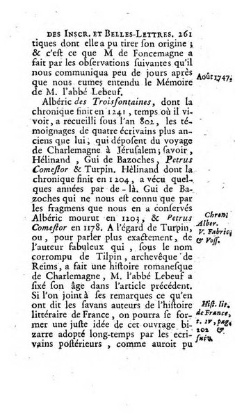 Histoire de l'Academie royale des inscriptions et belles lettres depuis son establissement jusqu'à present avec les Mémoires de littérature tirez des registres de cette Académie..