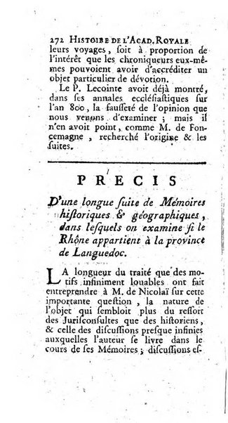 Histoire de l'Academie royale des inscriptions et belles lettres depuis son establissement jusqu'à present avec les Mémoires de littérature tirez des registres de cette Académie..