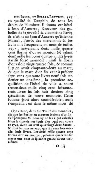 Histoire de l'Academie royale des inscriptions et belles lettres depuis son establissement jusqu'à present avec les Mémoires de littérature tirez des registres de cette Académie..