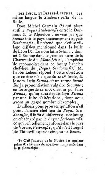 Histoire de l'Academie royale des inscriptions et belles lettres depuis son establissement jusqu'à present avec les Mémoires de littérature tirez des registres de cette Académie..