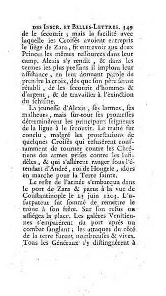 Histoire de l'Academie royale des inscriptions et belles lettres depuis son establissement jusqu'à present avec les Mémoires de littérature tirez des registres de cette Académie..