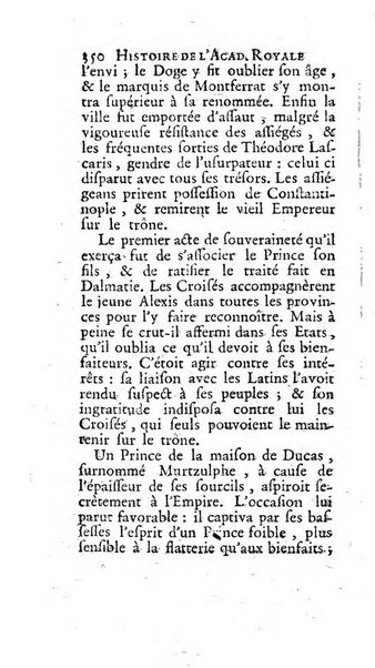 Histoire de l'Academie royale des inscriptions et belles lettres depuis son establissement jusqu'à present avec les Mémoires de littérature tirez des registres de cette Académie..